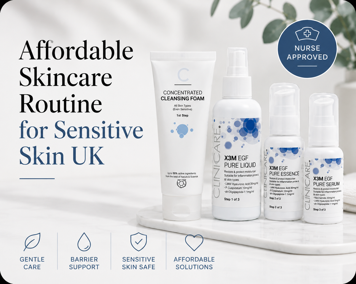 Affordable Skincare Routine for Sensitive Skin UK | Nurse Guide