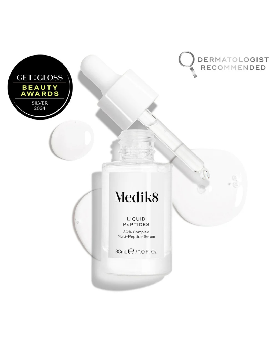 Medik8 Liquid Peptides - 30% Complex Multi-Peptide Age-Defying Serum