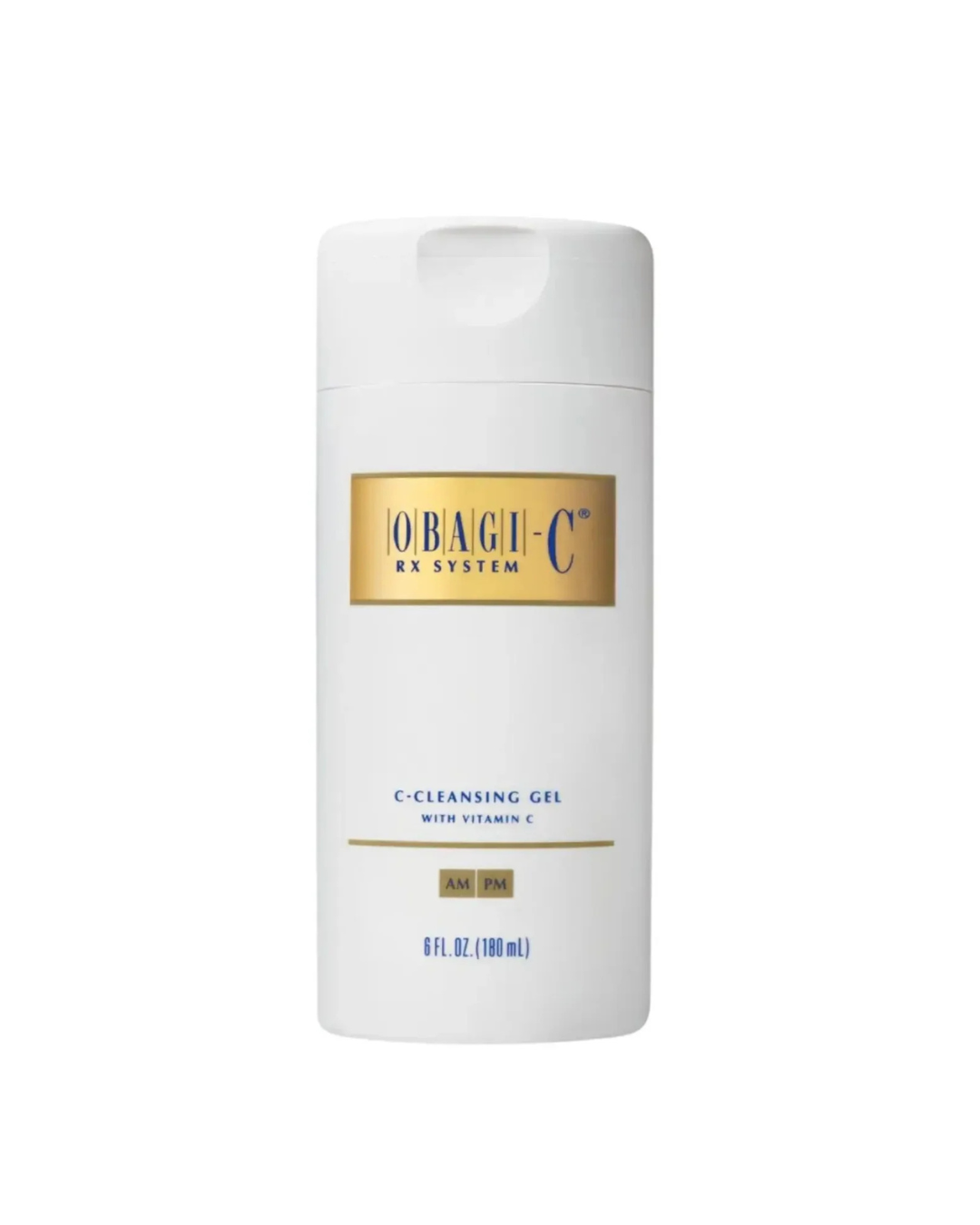 Obagi-C cleansing gel bottle on a white background