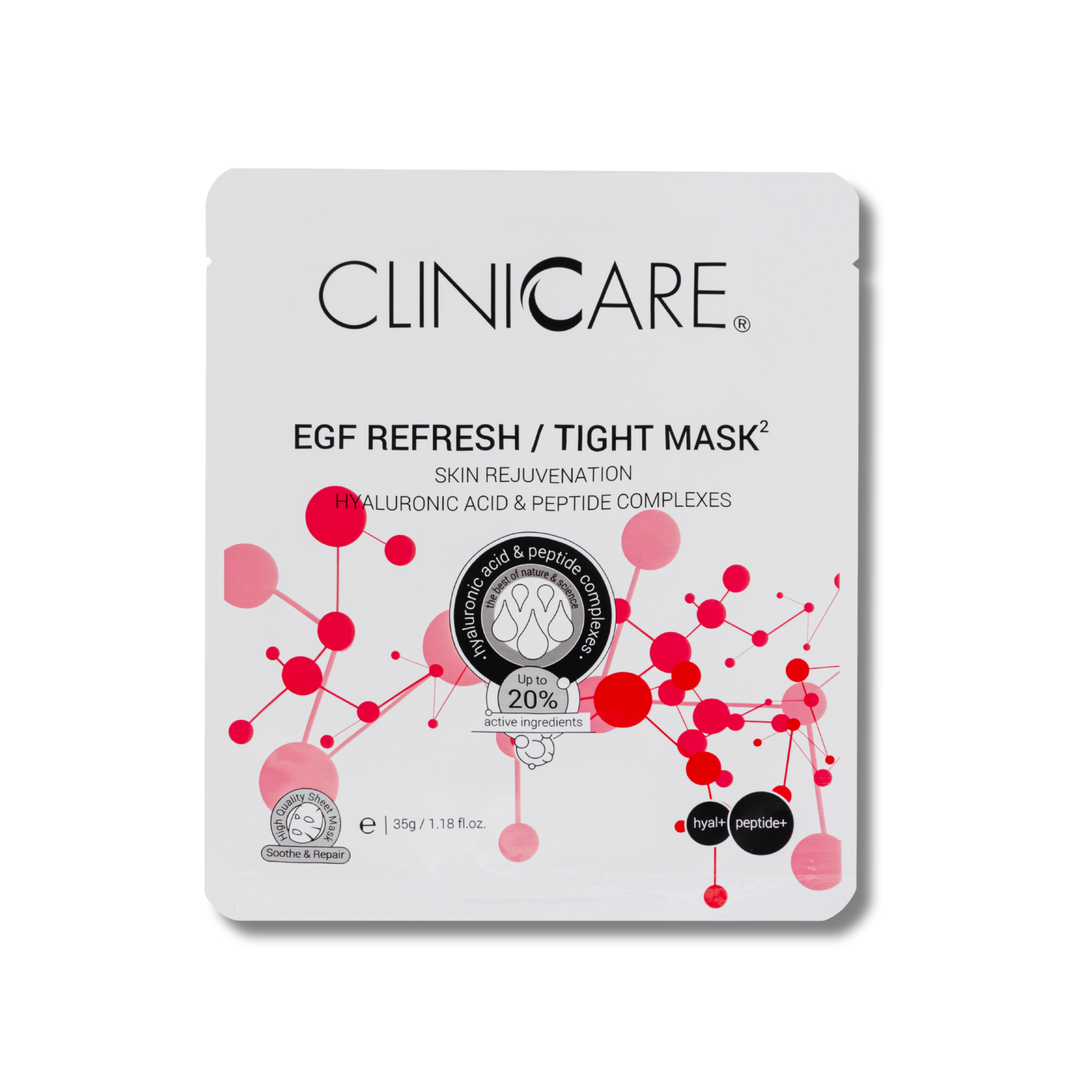 Clinic care egf refresh tight mask