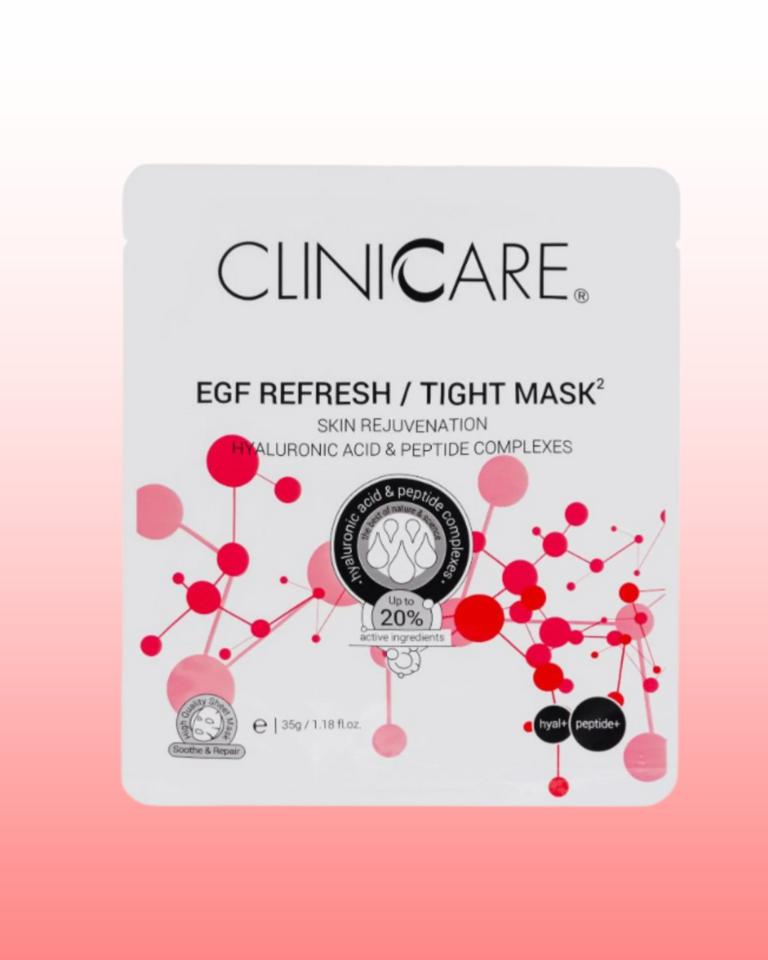 Clinic care egf refresh tight mask