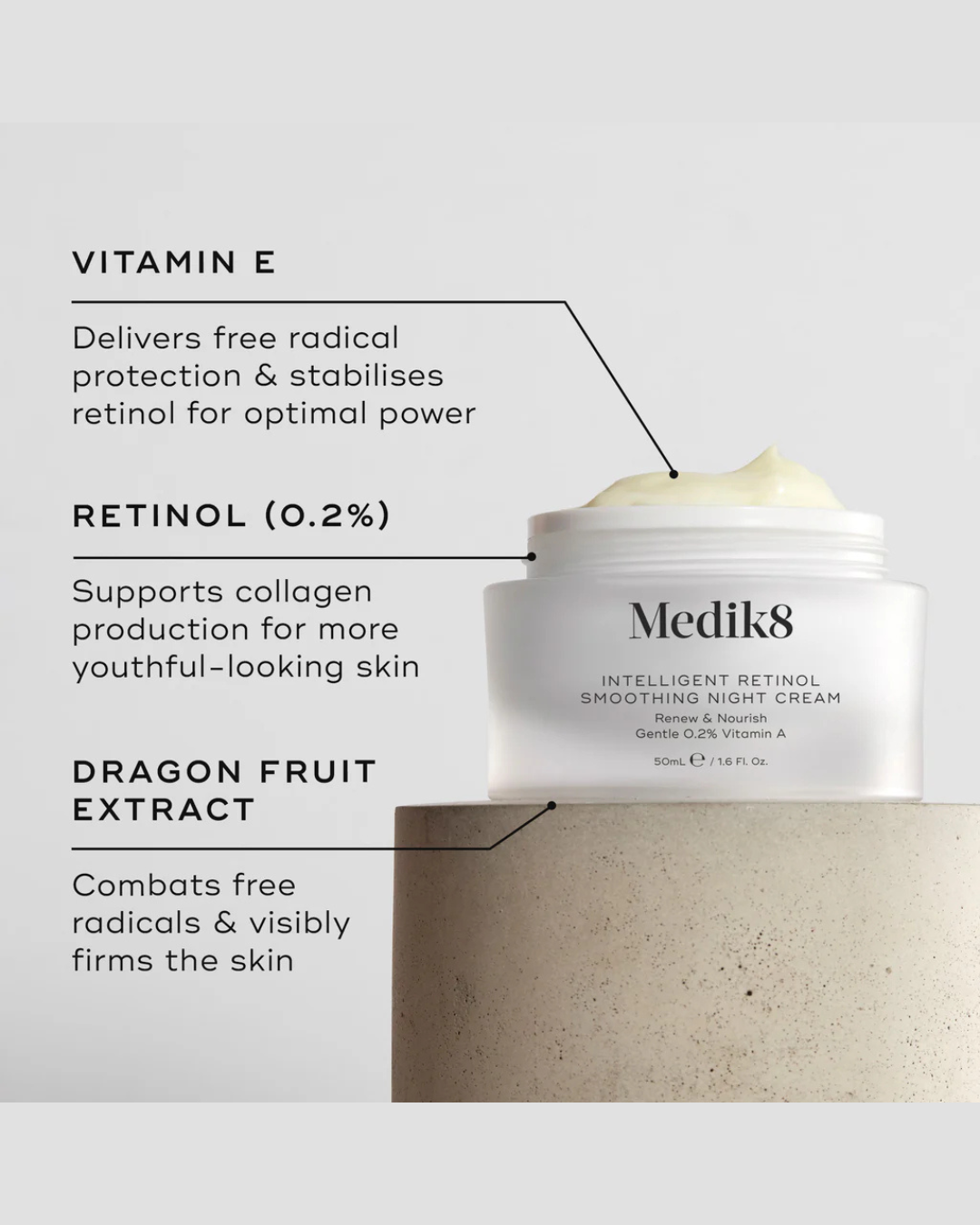 Medik8 Intelligent Retinol Smoothing Night Cream