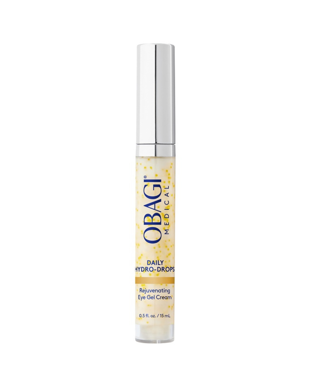 Obagi eye gel cream bottle on a white background