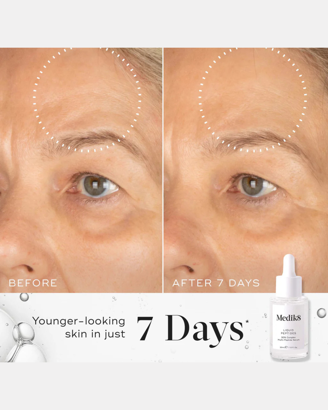 Medik8 Liquid Peptides - 30% Complex Multi-Peptide Age-Defying Serum