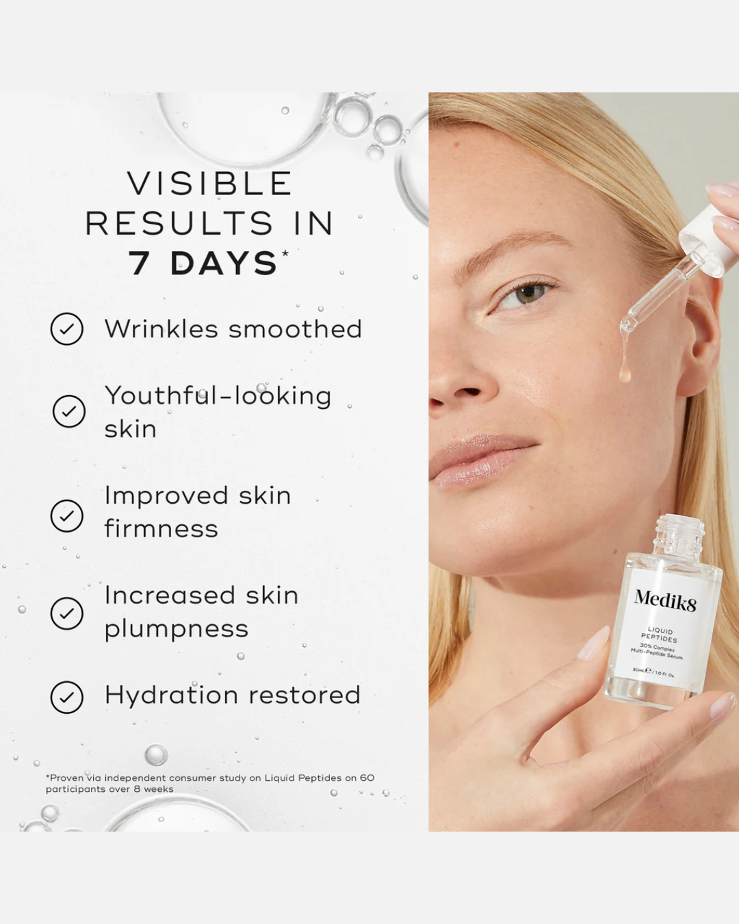 Medik8 Liquid Peptides - 30% Complex Multi-Peptide Age-Defying Serum