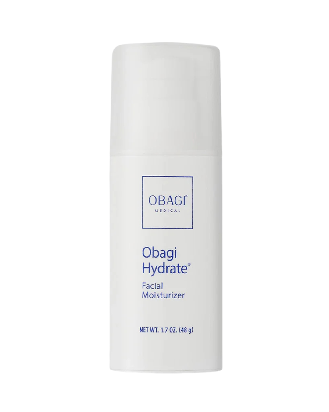 Obagi Hydrate Facial Moisturizer bottle on a white background